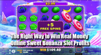 The Right Way to Win Real Money Online Sweet Bonanza Slot Profits